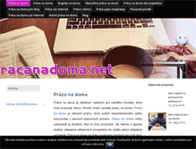Tablet Screenshot of pracanadoma.net